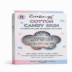The Crème Shop Cotton Candy Skin Hydrocolloid Blemish Patches